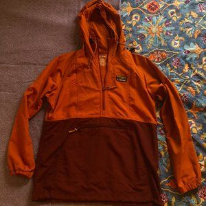 LLBean - 1/4 zip Women's Anorak, size Sm
